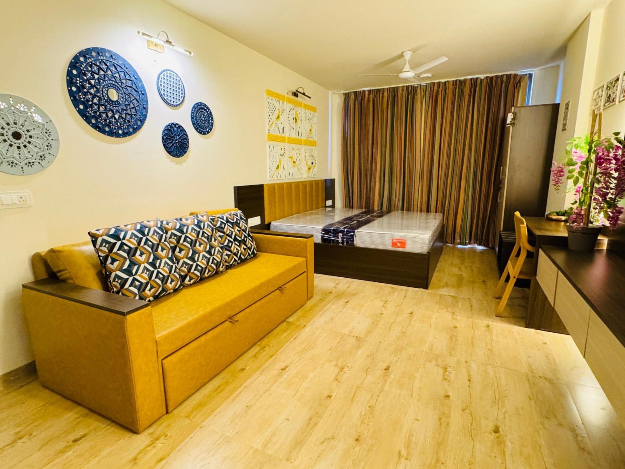 Sheesh Mahal - Family Studio Apt W Pool Dzsaipur Kültér fotó